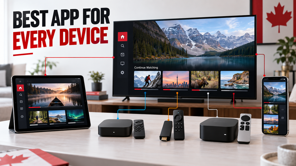 Best IPTV App for Every Device in Canada
